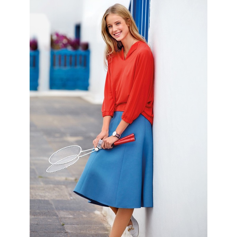 Pattern Pullover with...