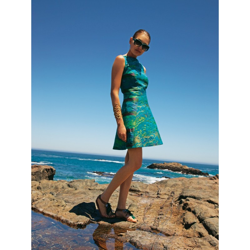 Pattern Dress cut-off...