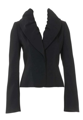 Pattern Jacket of a fitted cut with a shawl collar (Burda 2/2010, pattern number 101)