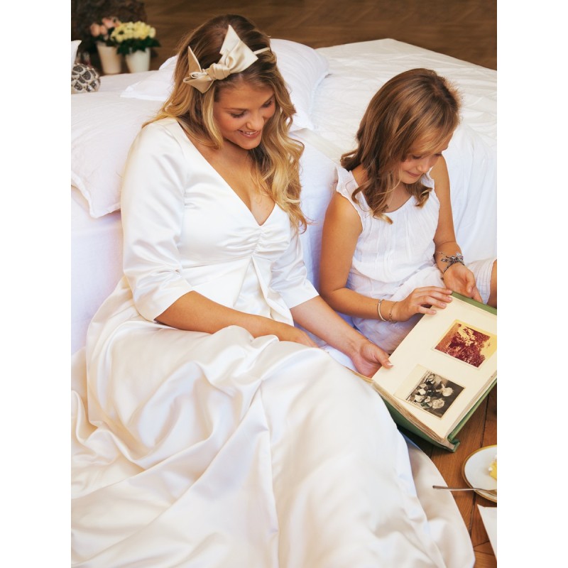 Pattern Wedding dress with...