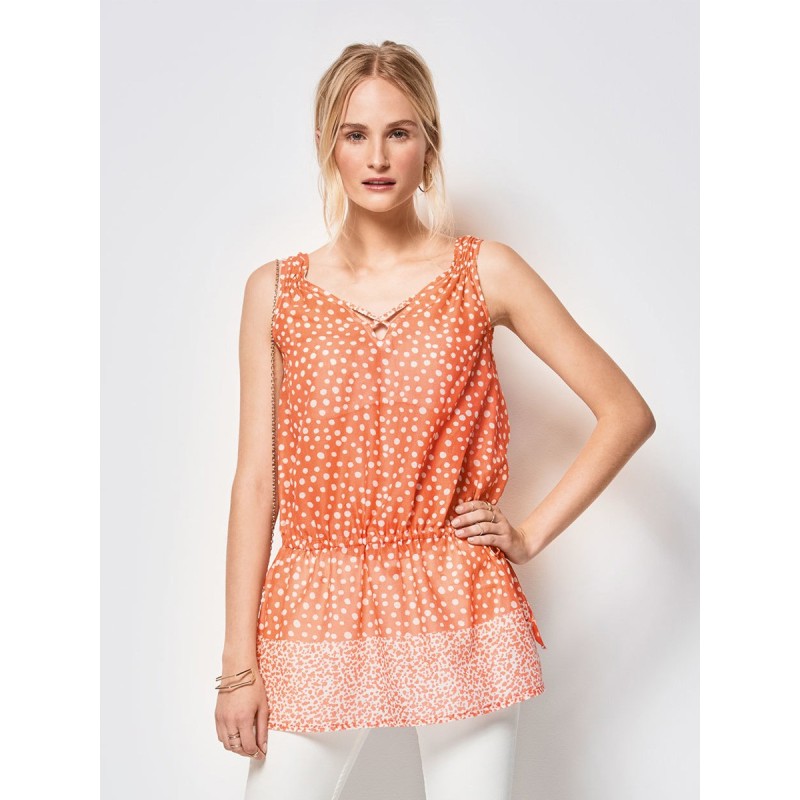 Викрійка Топ з призбореними...