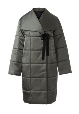 Pattern Quilted coat with a wide collar (Burda 2/2020, pattern number 6167 A)