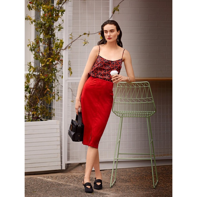 Pattern Pencil skirt made...