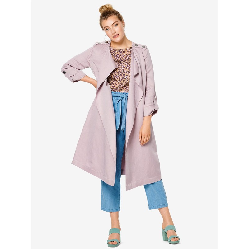 Pattern Trench coat of a...