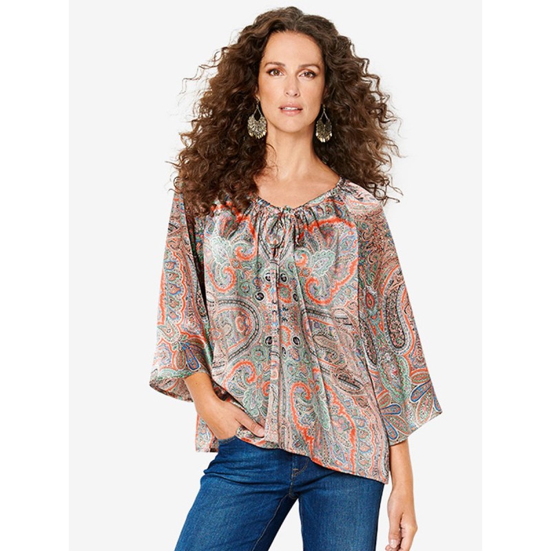 Pattern Loose cut blouse...