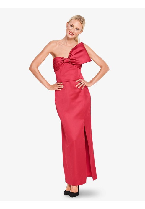 Pattern Evening dress with open shoulders (Burda 2/2018, pattern number 6388 A)