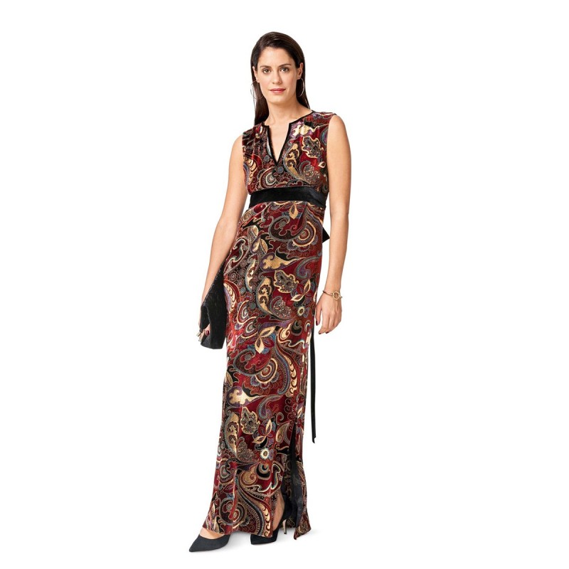 Pattern Maxi dress made of...