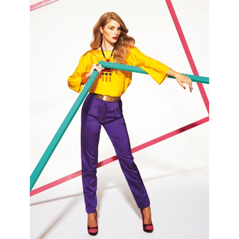 Pattern Pants of a tapered...