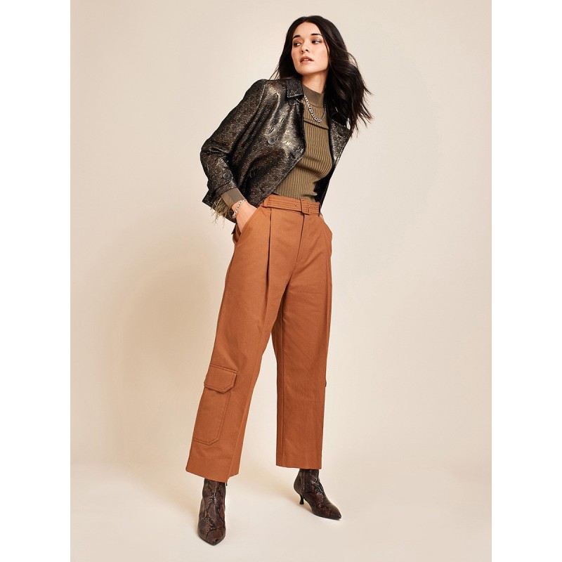 Pattern Cargo pants with a...