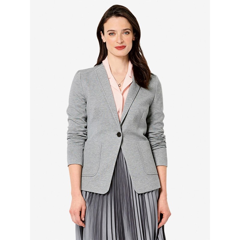 Pattern Slim-fit jacket...