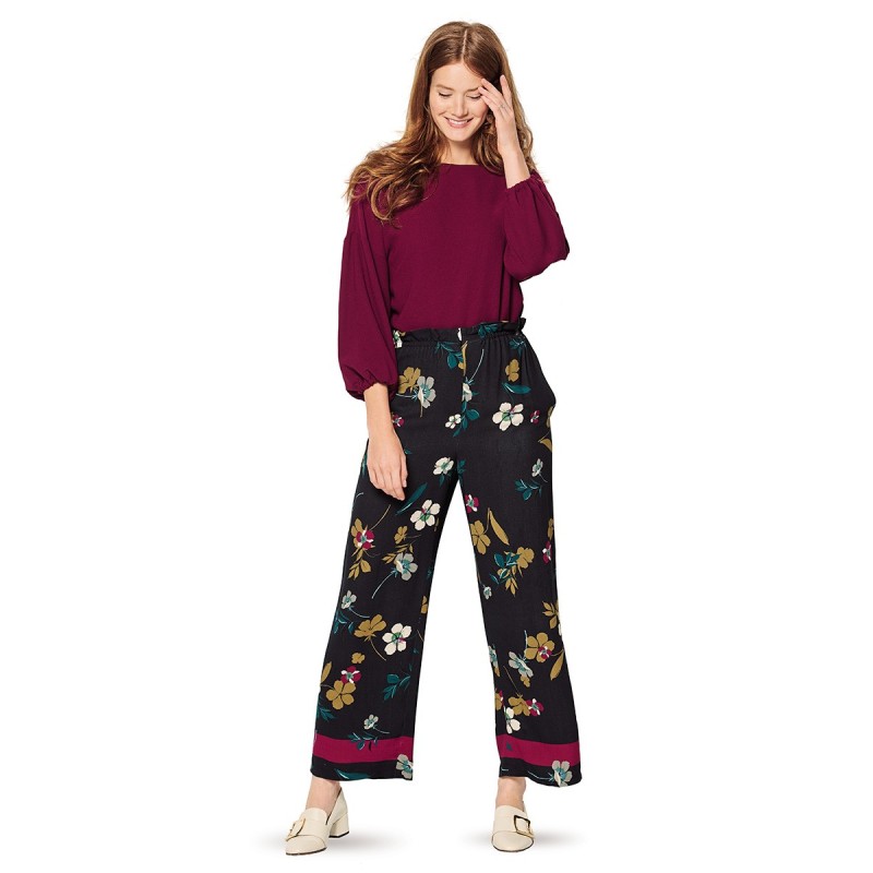 Pattern Pants straight cut...