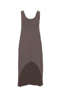 Pattern Knitted T-shirt dress with an asymmetrical bottom (Burda 3/2012, pattern number 120)