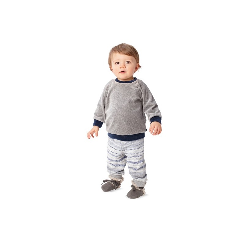 Pattern Pullover with a...