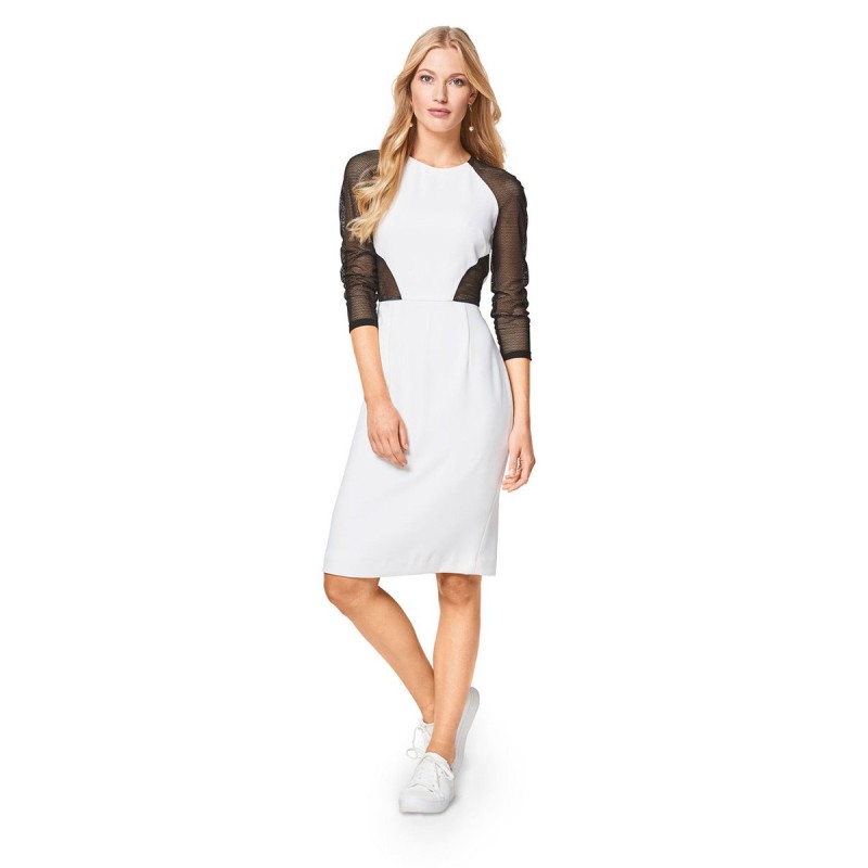 Pattern Sheath dress with...