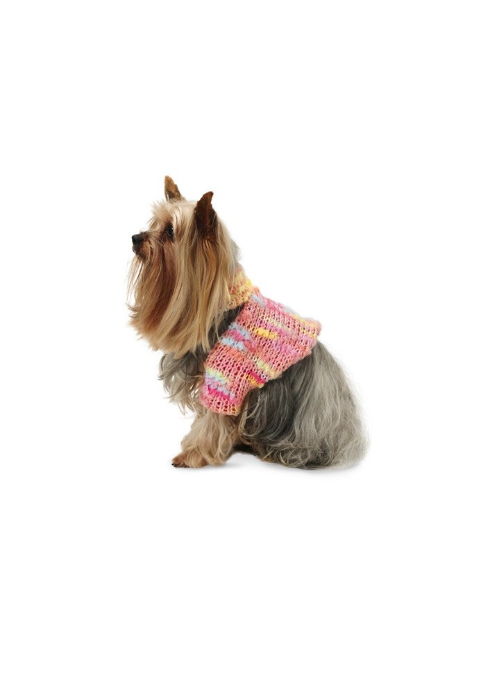 Pattern Dog blanket made of knitted fabric (Burda 2/2015, pattern number 6753 D)