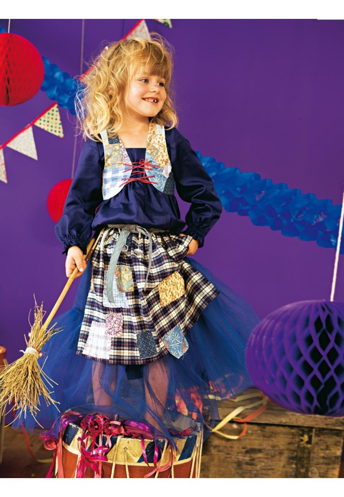 Pattern Carnival costume "Witch" (Burda 1/2010, pattern number 151)