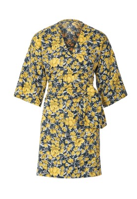 Pattern Kimono dress with a wide belt-bow (Burda 1/2020, pattern number 6207 A)