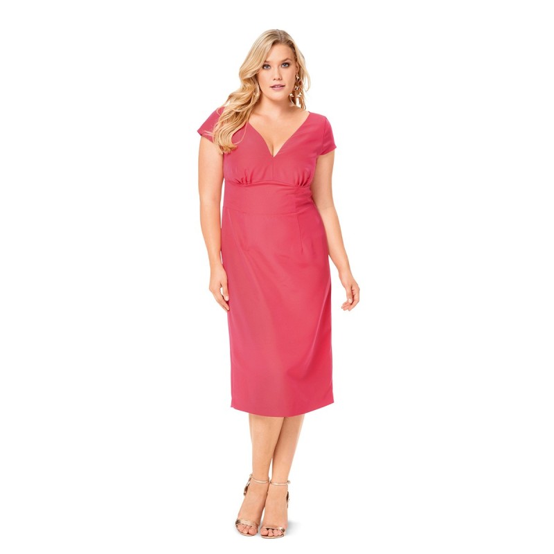 Pattern Sheath dress with a...