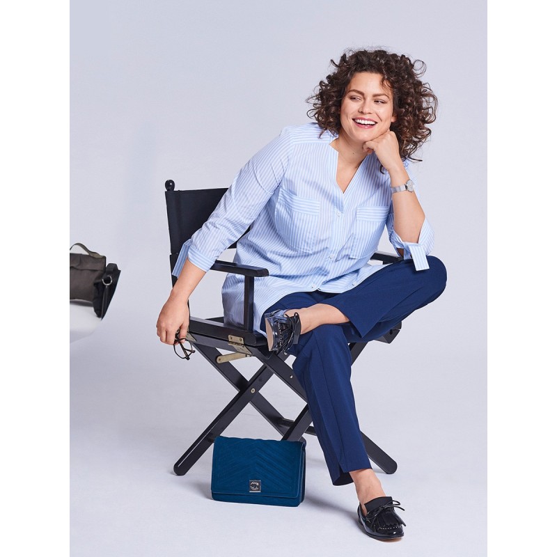 Pattern Shirt cut blouse...