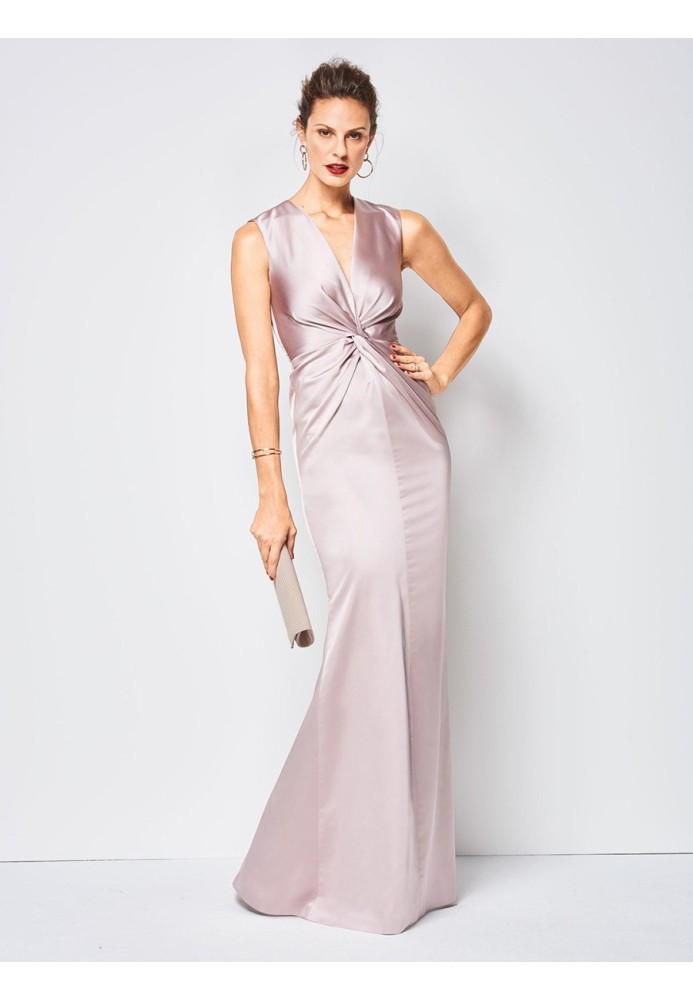 Pattern "Mermaid" silhouette evening dress (Burda 1/2018, pattern number 6442 A)