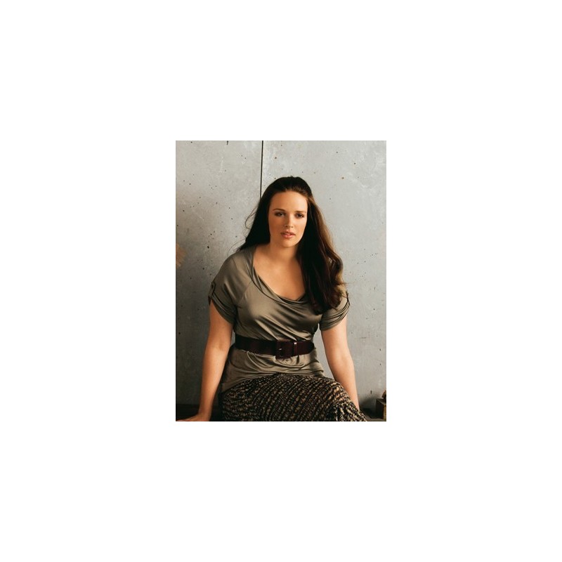 Pattern Pullover with short...