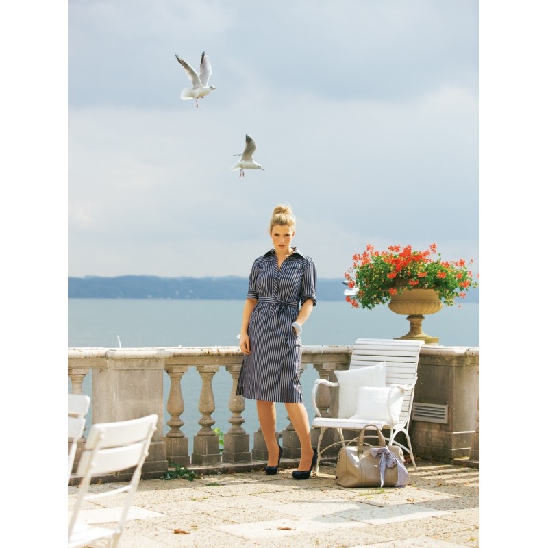 Pattern Dress-shirt with...