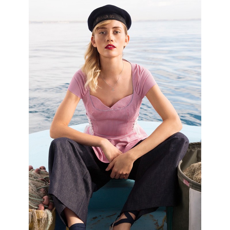 Викрійка Блузка з баскою і...