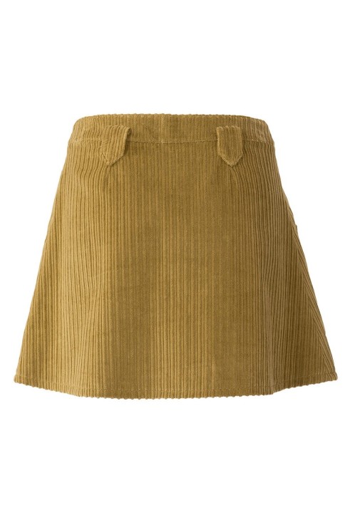 Pattern Mini skirt with button fastening (Burda 2/2019, pattern no. 6252 A)