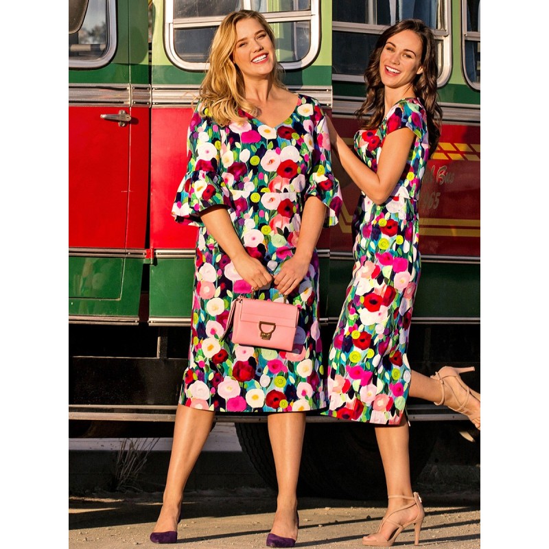 Pattern Dress cut-out with...