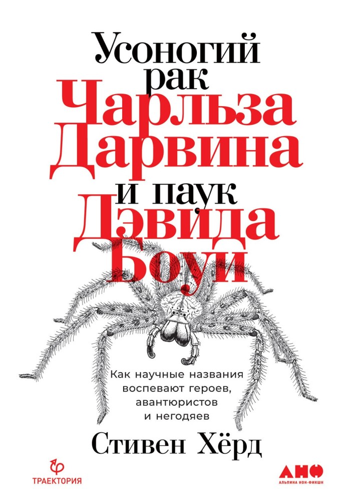 Усоногий рак Чарльза Дарвина и паук Дэвида Боуи. Как научные названия воспевают героев, авантюристов и негодяев