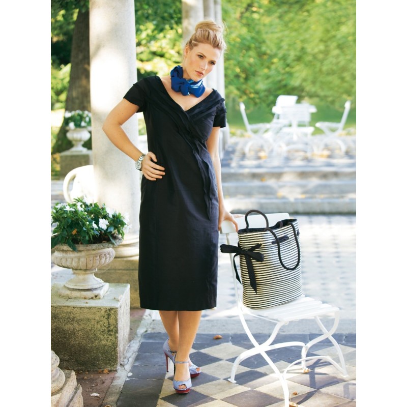 Pattern Sheath dress with...