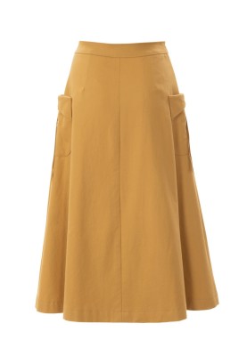 Pattern Midi skirt with a flared silhouette (Burda 2/2018, pattern number 6375 A)