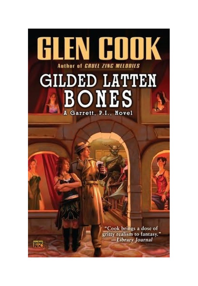 Gilded Latten Bones