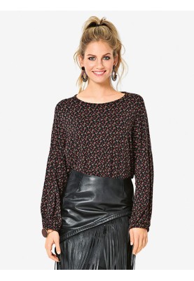 Pattern Simple cut pullover with a frill on the lower edge (Burda 2/2019, pattern number 6254 B)