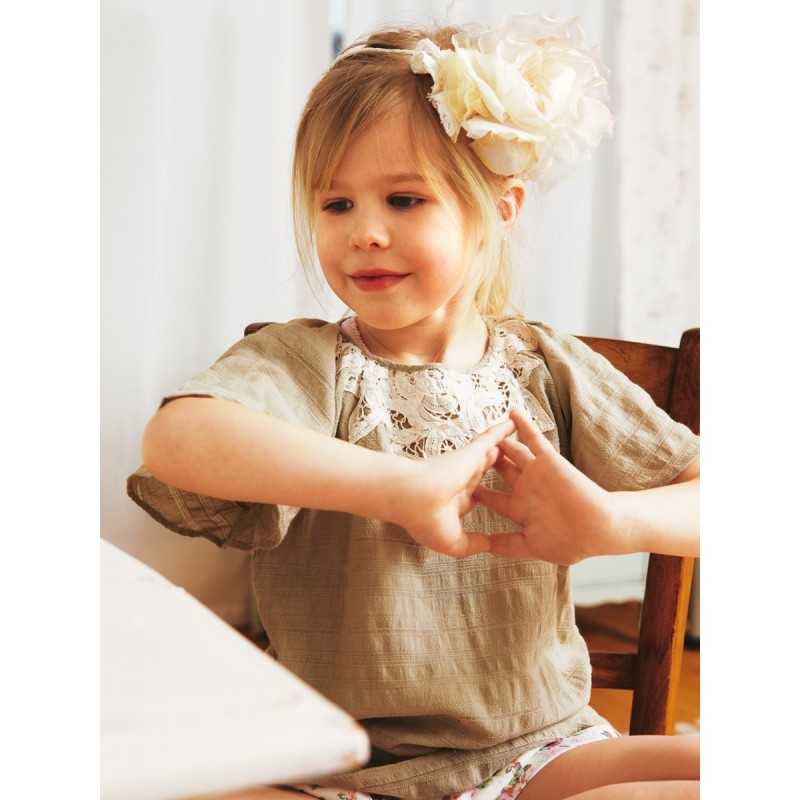 Pattern Straight-cut tunic...