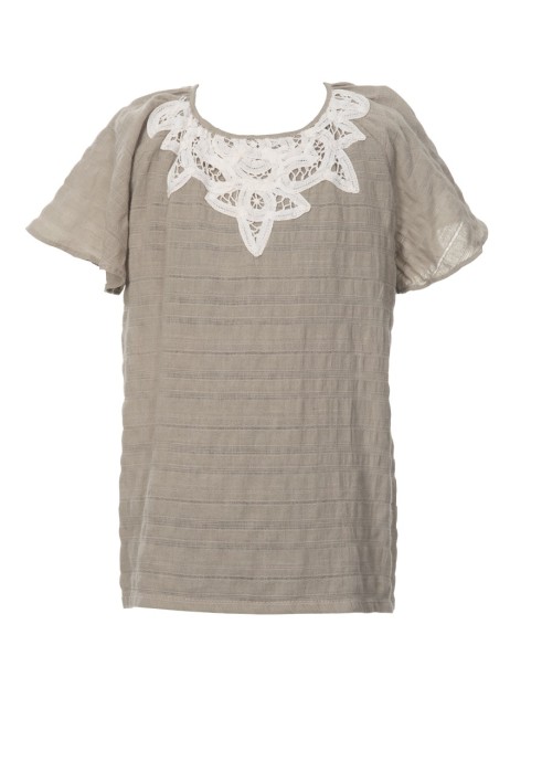 Pattern Straight-cut tunic with lace decoration (Burda 7/2011, pattern number 142)