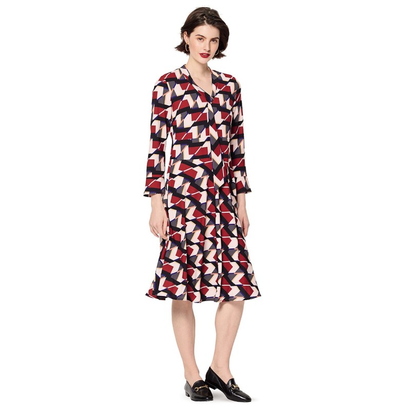 Pattern A cutaway dress...