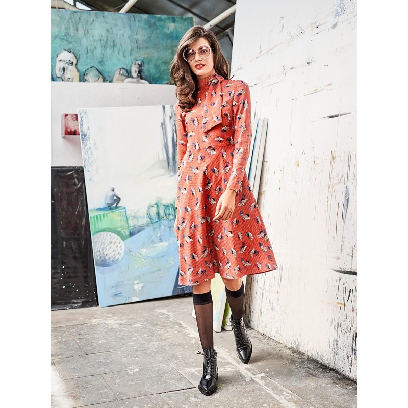 Pattern A cutaway dress...