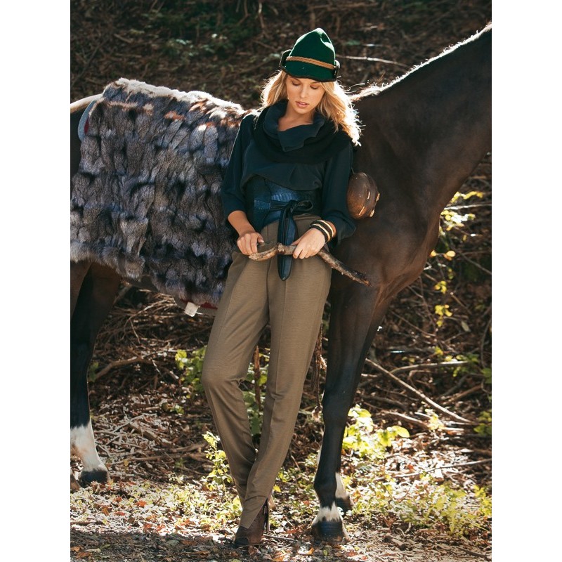 Pattern Knitted trousers...