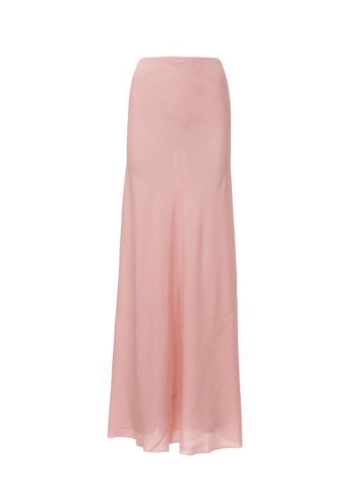 Pattern Silk crepe maxi skirt (Burda 6/2012, pattern no. 111 B)