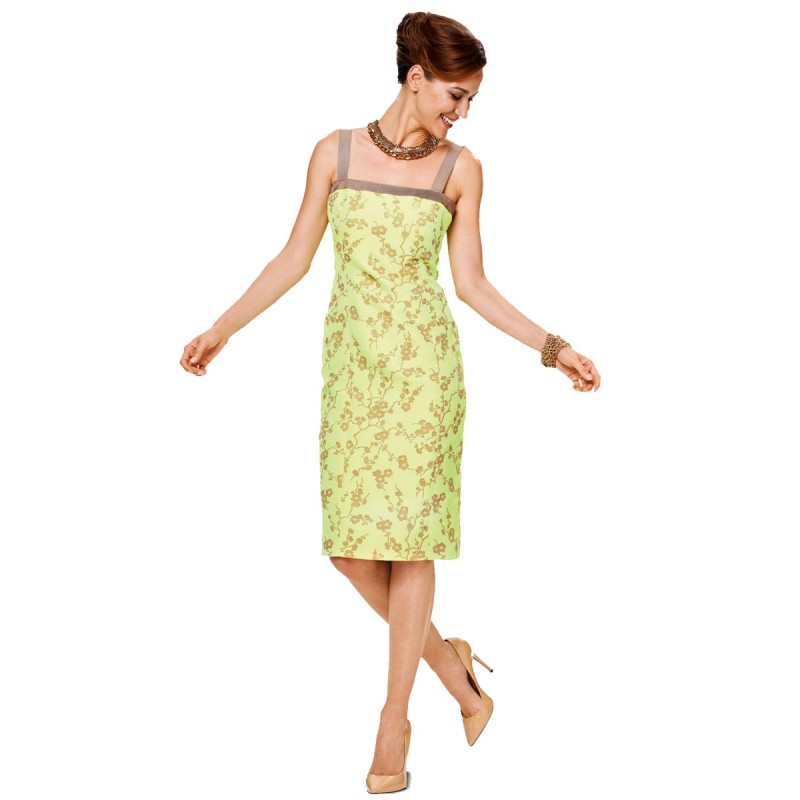 Pattern Sheath dress with...