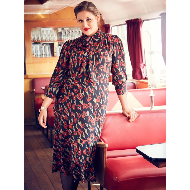 Pattern Shirt cut dress...