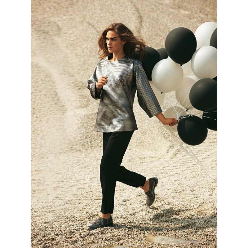 Pattern Pants of a narrowed...