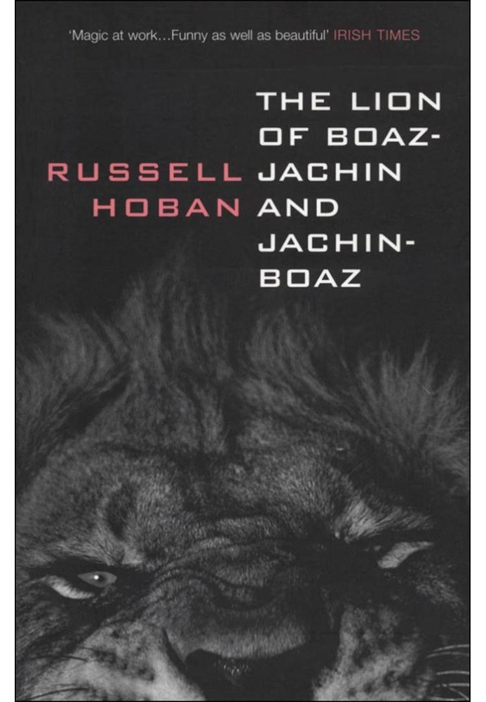 The Lion of Boaz-Jachin and Jachin-Boaz