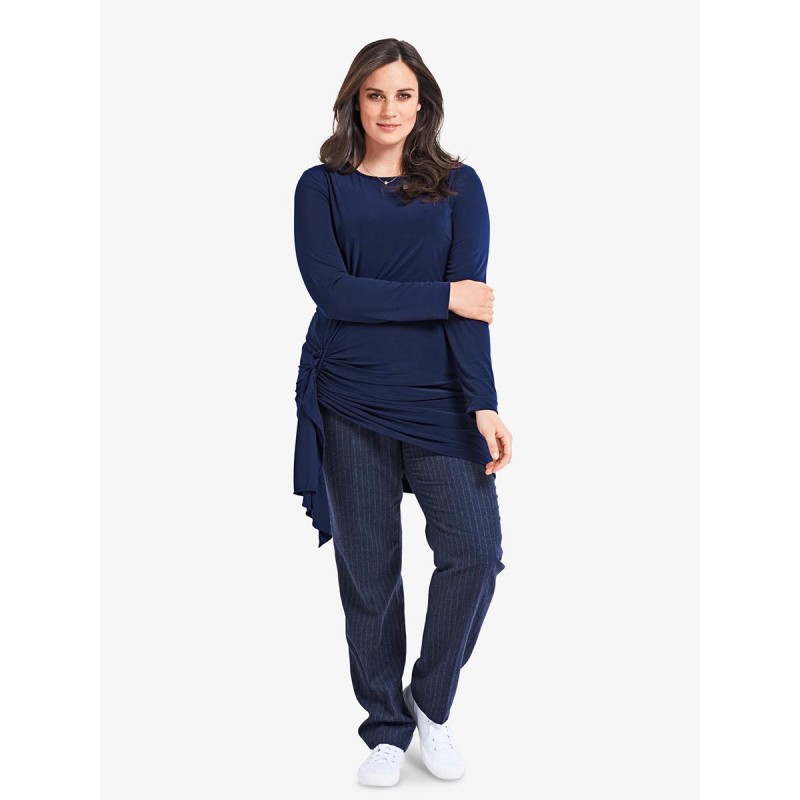 Pattern Knitted tunic with...