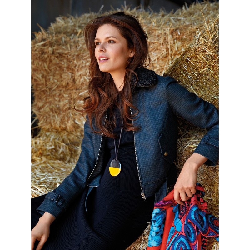 Pattern Short jacket with...