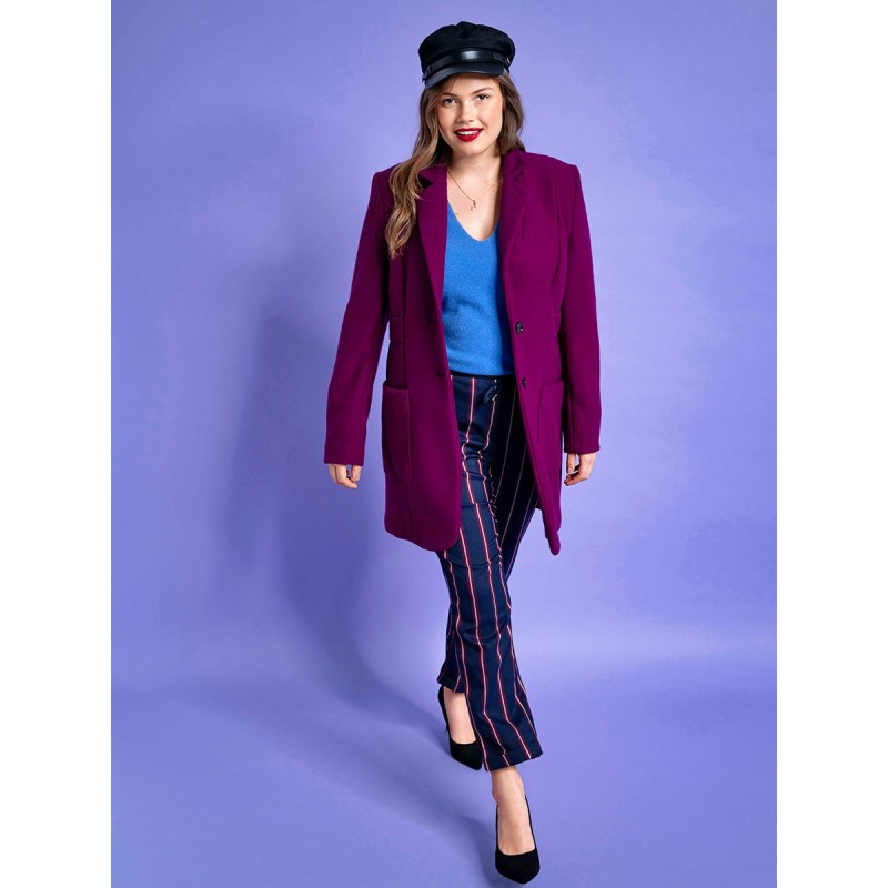 Pattern Coat with patch...