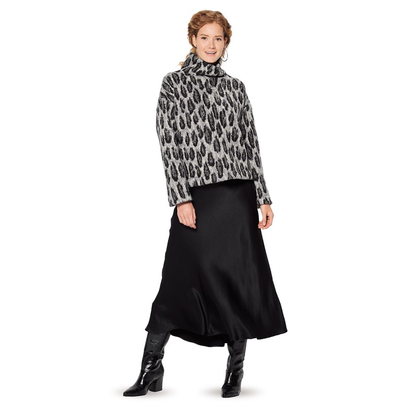 Pattern Pullover with...