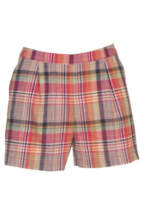 Pattern Short checkered shorts (Burda 6/2011, pattern number 111 B)