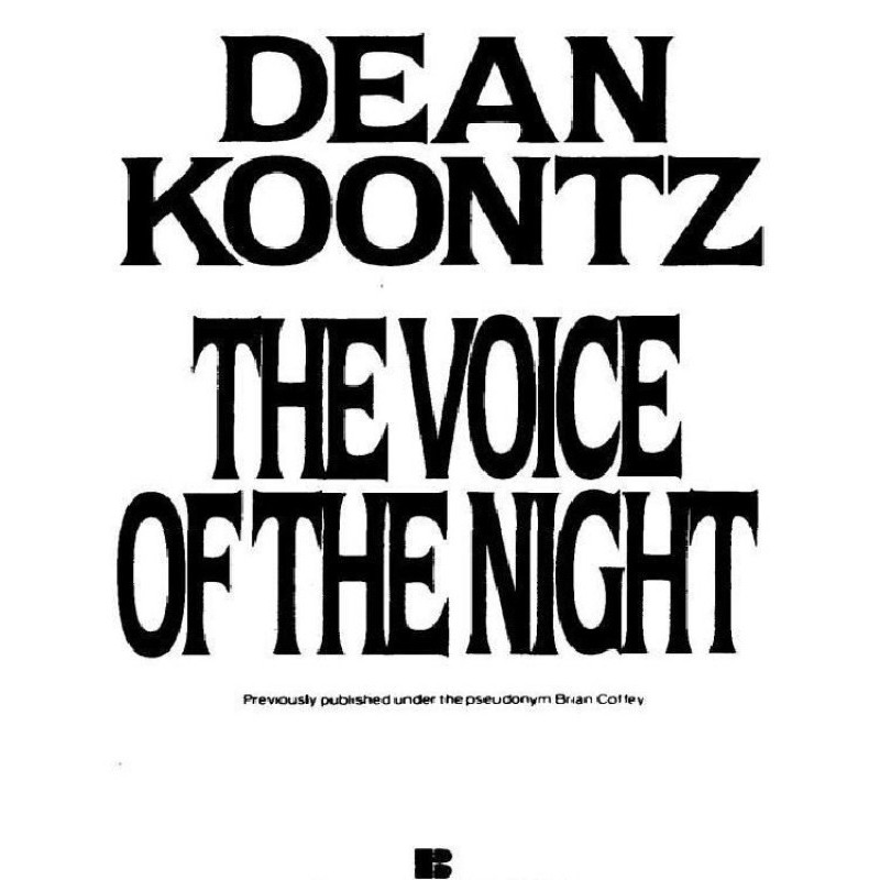 The Voice of the Night